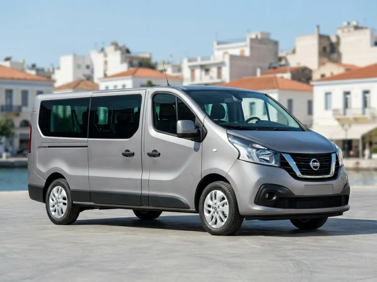 Nissan NV300 passenger van — room for luggage and cruise parties